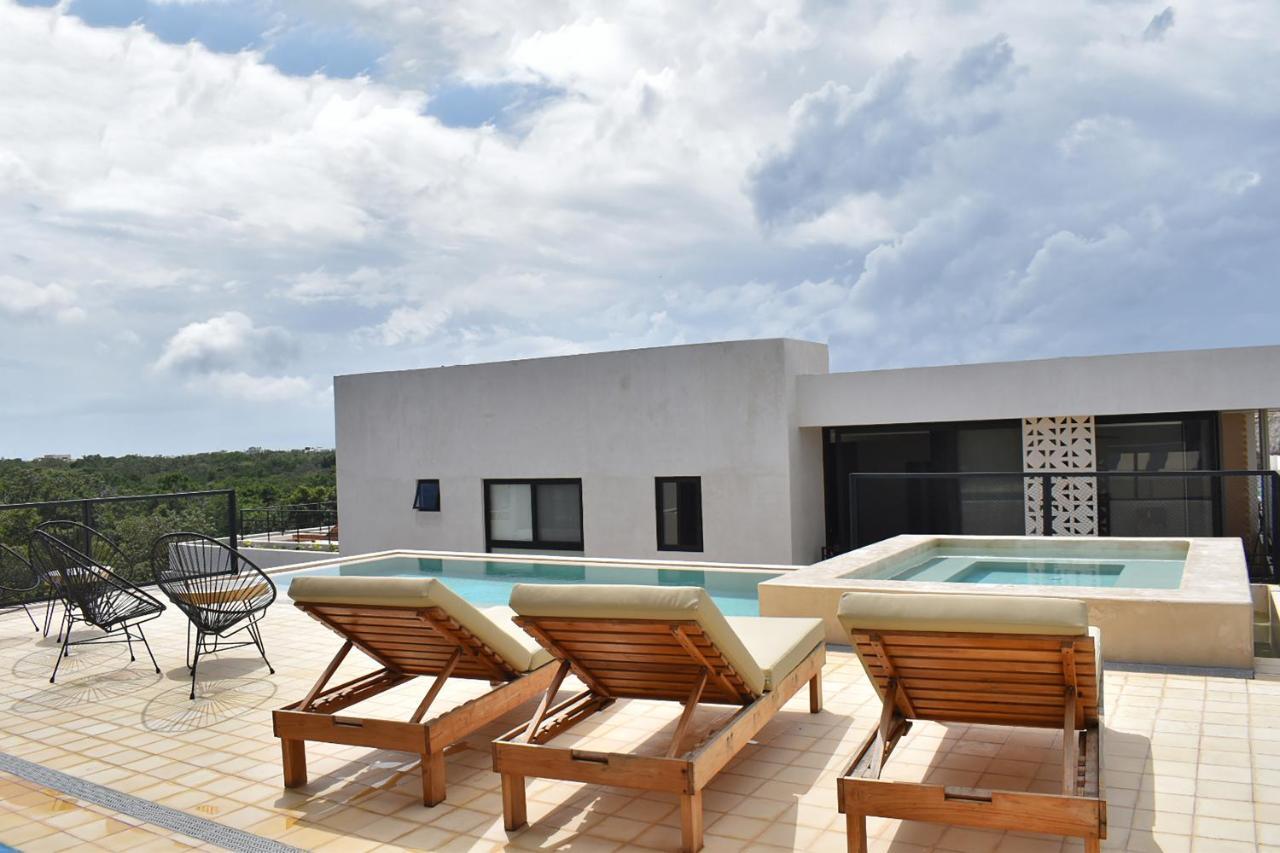 Luxury Apartament With Private Plunge Pool - Ground Floor トゥルム エクステリア 写真