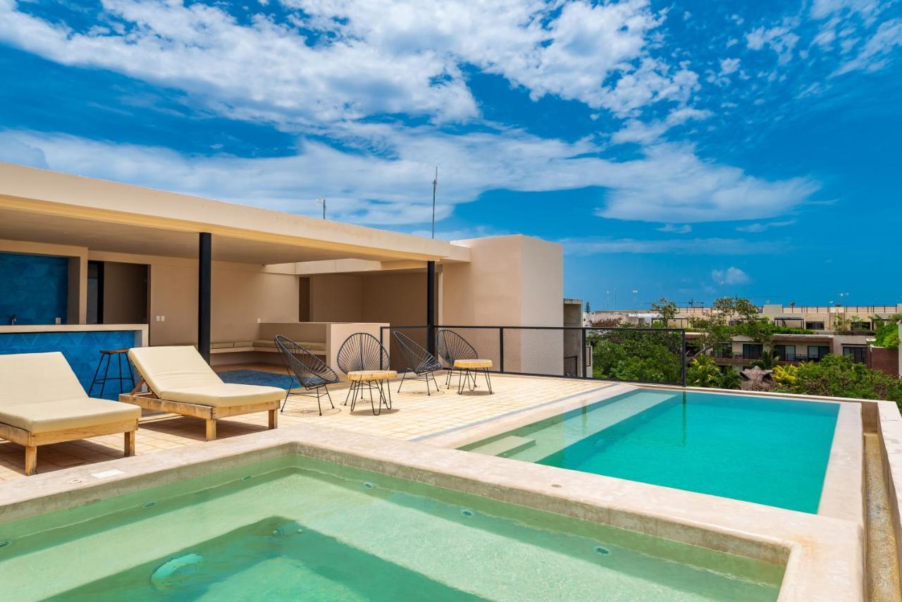 Luxury Apartament With Private Plunge Pool - Ground Floor トゥルム エクステリア 写真