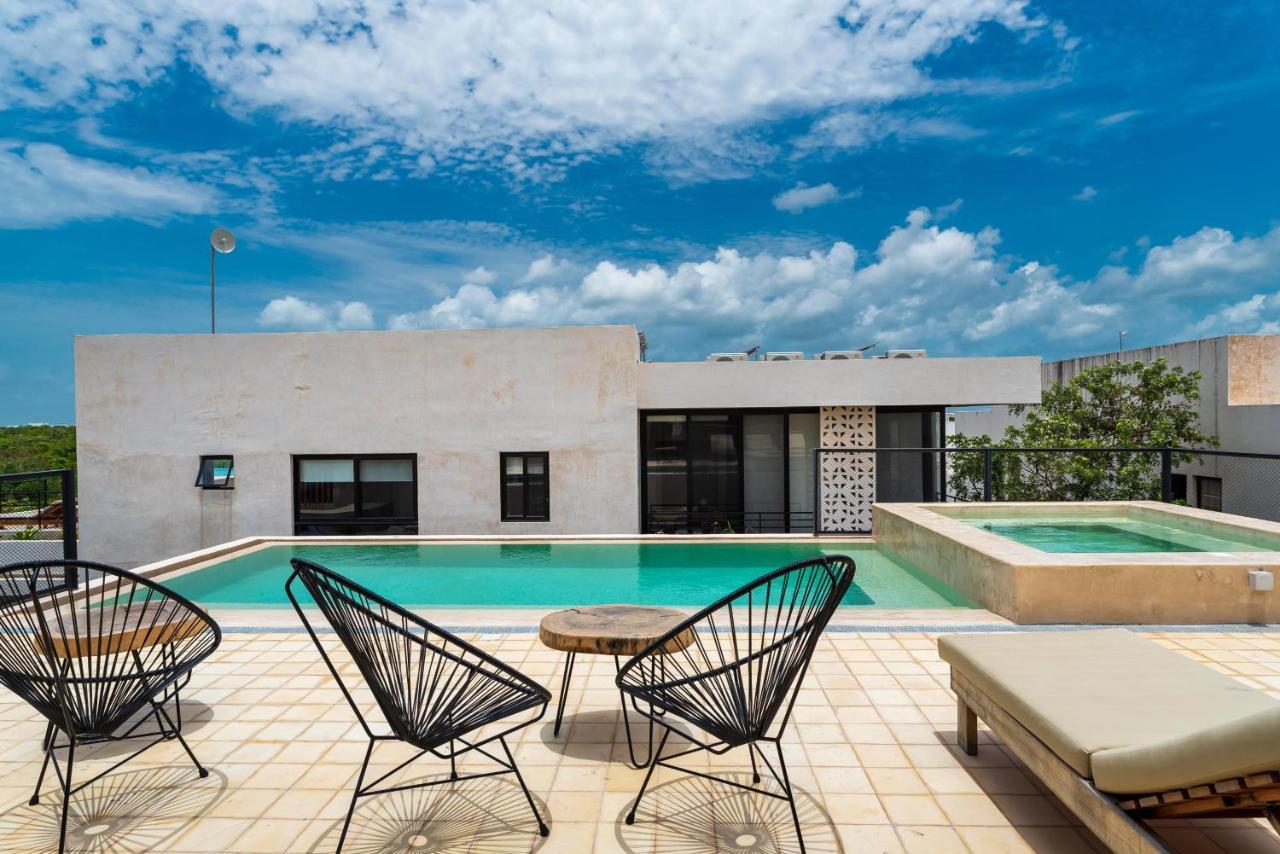 Luxury Apartament With Private Plunge Pool - Ground Floor トゥルム エクステリア 写真