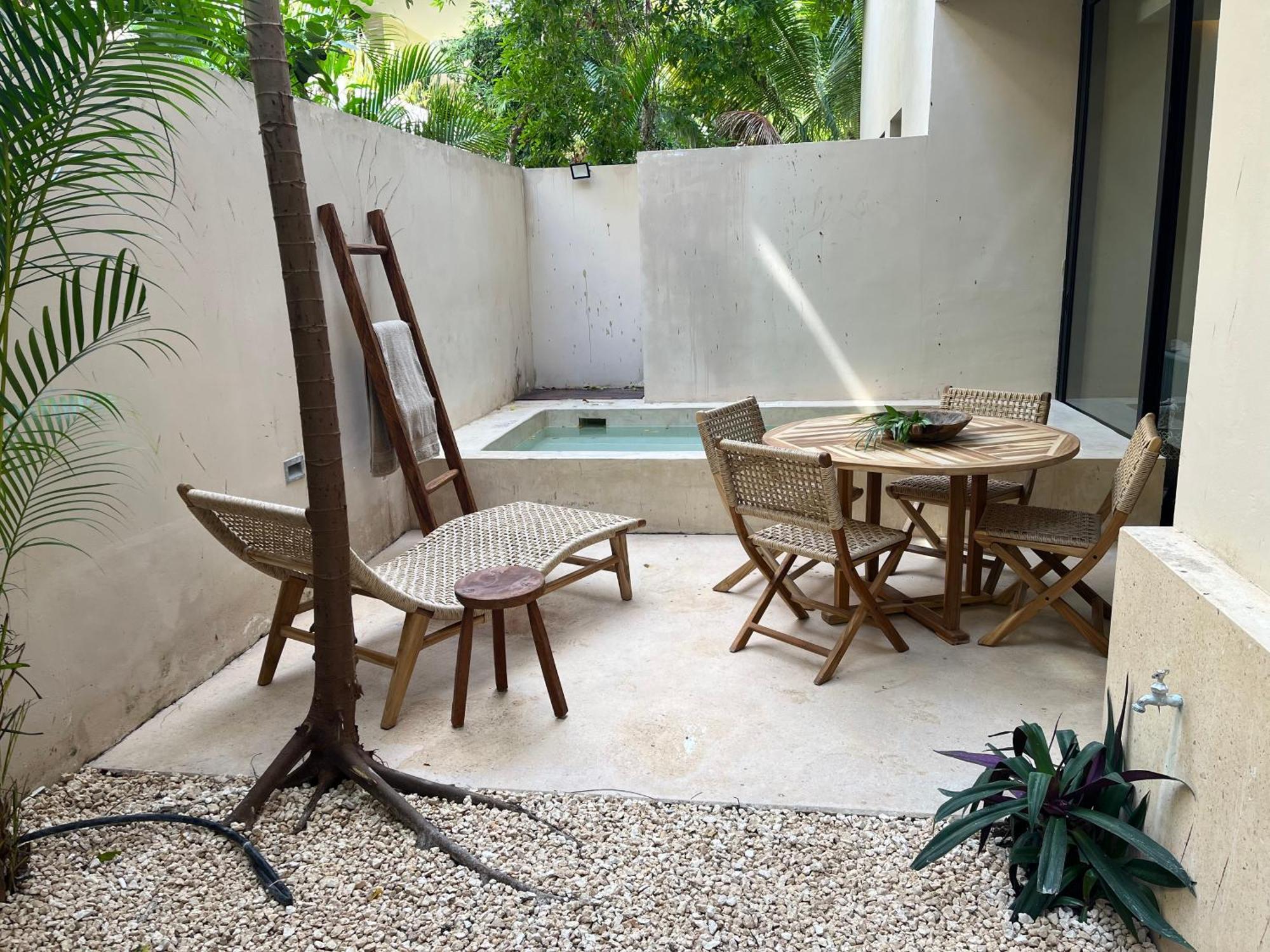Luxury Apartament With Private Plunge Pool - Ground Floor トゥルム エクステリア 写真